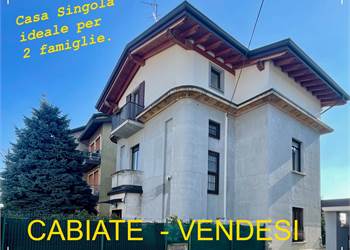 CABIATE - CASA SINGOLA - ideale per 2 famiglie