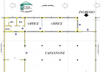 CARUGO VENDESI CAPANNONE ZONA PRODUTTIVA ARTIGIANI