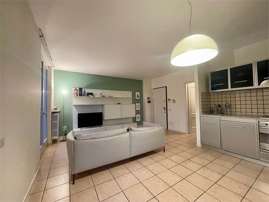 SOGGIORNO APERTO  CUCINA